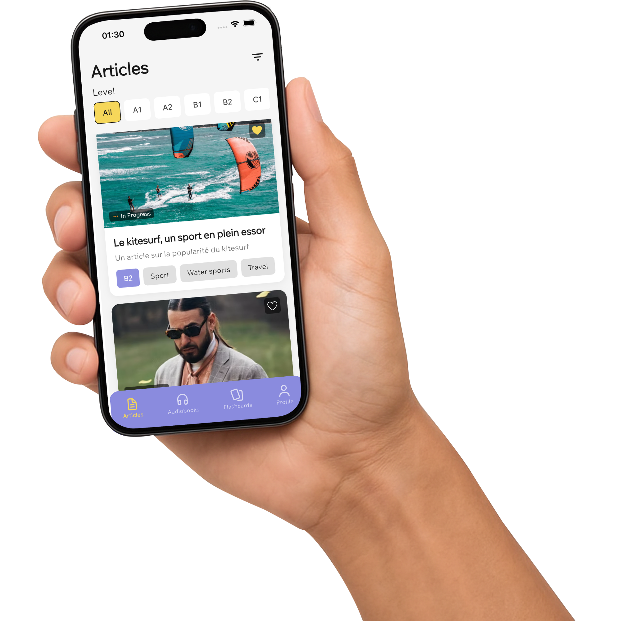 Read News Articles every day